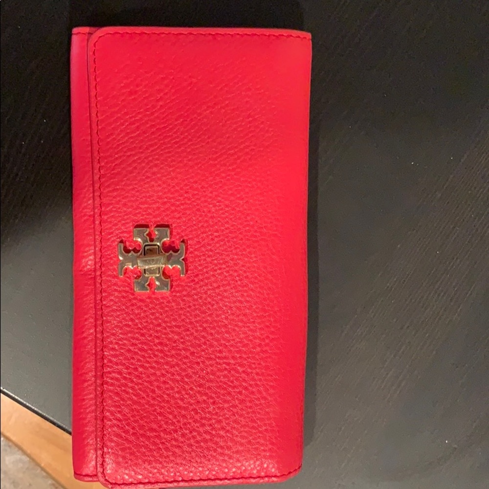 Red Tory Burch Wallet
